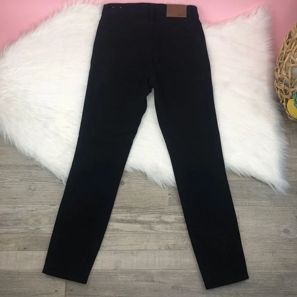 Madewell Women’s High Rise Black Skinny Jeans 24 NWT